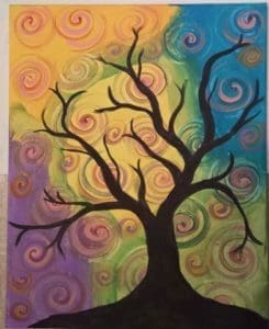 "Shadow Tree - Spring" by Dena Lynn
