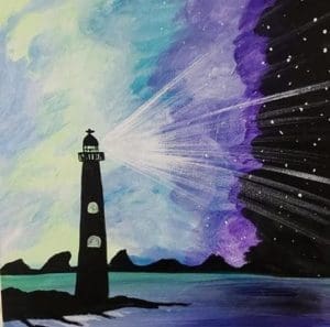 "Cosmic Lighthouse" by Dena Lynn