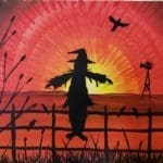 "Scarecrow Silhouette" by Dena Lynn