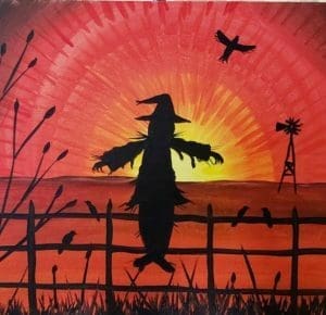 "Scarecrow Silhouette" by Dena Lynn