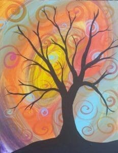 "Shadow Tree - Fall" by Dena Lynn