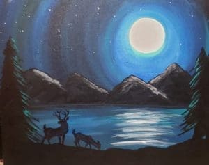 "Moonlit Lake" by Dena Lynn