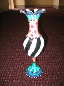 Hand-Painted Vases by Dena Lynn