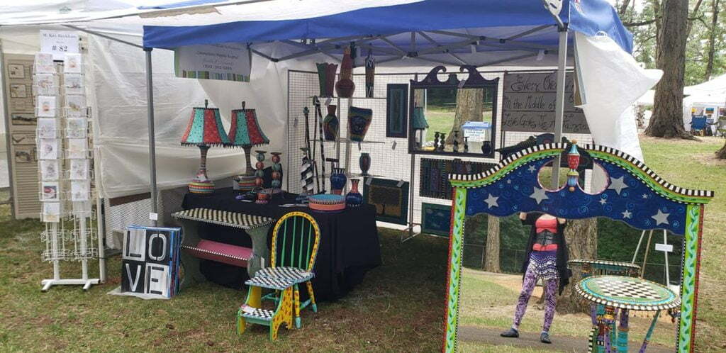 My Wonderland Art Booth at Salem Art Faire