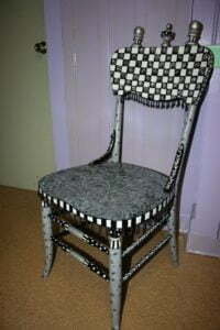 Hand-Painted Chair by Dena Lynn